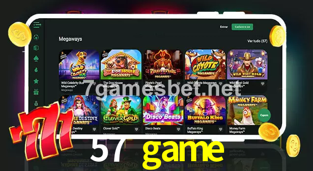 57 game aplicativo